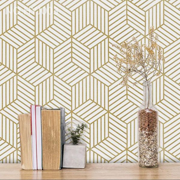 wallpapers gold geometric hexagon self-adhesive wallpaper roll for background living room bedroom furniture wall stickers home decoration
wallpapers gold geometric hexagon self-adhesive wallpaper roll for background living room bedroom furniture wall stickers home decoration