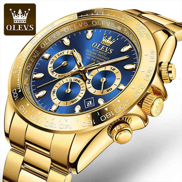 olevs new green water ghost automatic mechanical rvs large iron plate lighting men fall resistant scratch watches 6638, Slivery;brown
olevs new green water ghost automatic mechanical rvs large iron plate lighting men fall resistant scratch watches 6638, Slivery;brown