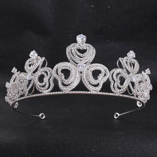 hair clips & barrettes myfeivo heart shape bridal crown glitter zircon bride tiaras rhinestone wedding headdress jewelry hq0278, Golden;silver
hair clips & barrettes myfeivo heart shape bridal crown glitter zircon bride tiaras rhinestone wedding headdress jewelry hq0278, Golden;silver