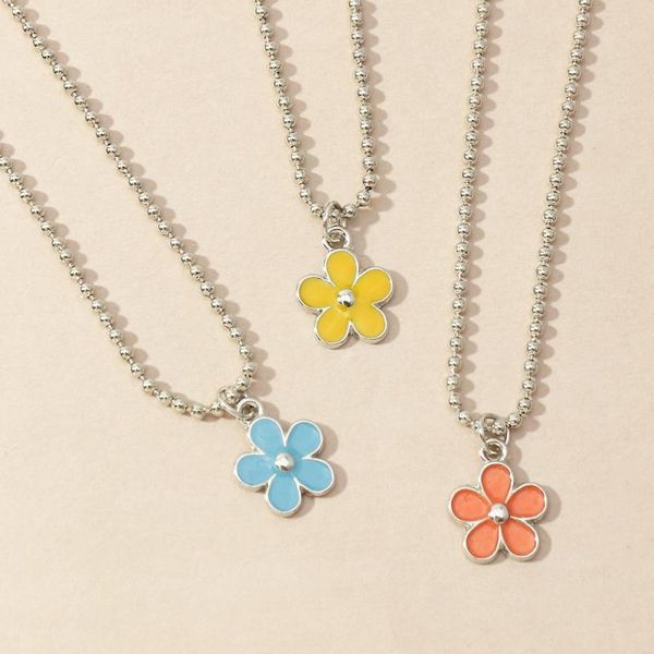 pendant necklaces simple small fresh flower necklace cute lady casual fashion party clavicle chain jewelry, Silver
pendant necklaces simple small fresh flower necklace cute lady casual fashion party clavicle chain jewelry, Silver