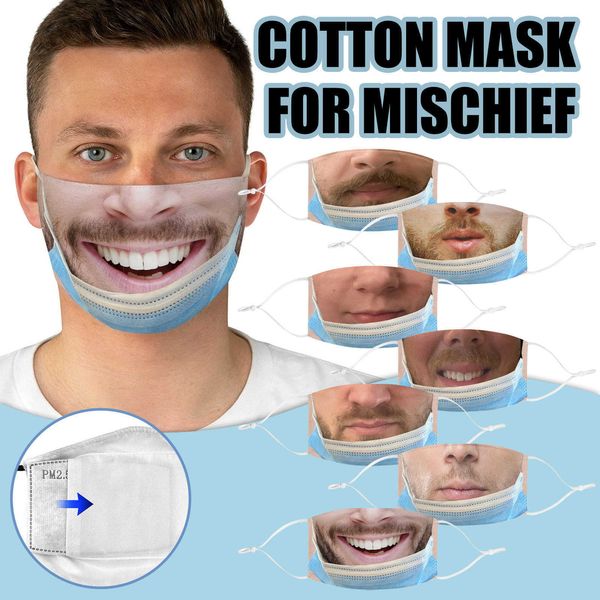 1pc protective soft funny prank printed comfortable washable soft creativity fun face mascarillas masque halloween cosplay mask
1pc protective soft funny prank printed comfortable washable soft creativity fun face mascarillas masque halloween cosplay mask