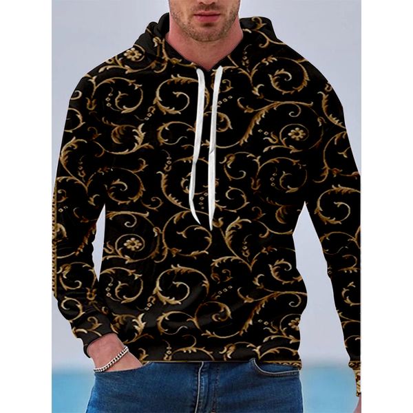 Vine pattern men is 3D printed hoodie visual impact party top punk goth round neck high quality American sweater hoodie, Black
Vine pattern men is 3D printed hoodie visual impact party top punk goth round neck high quality American sweater hoodie, Black