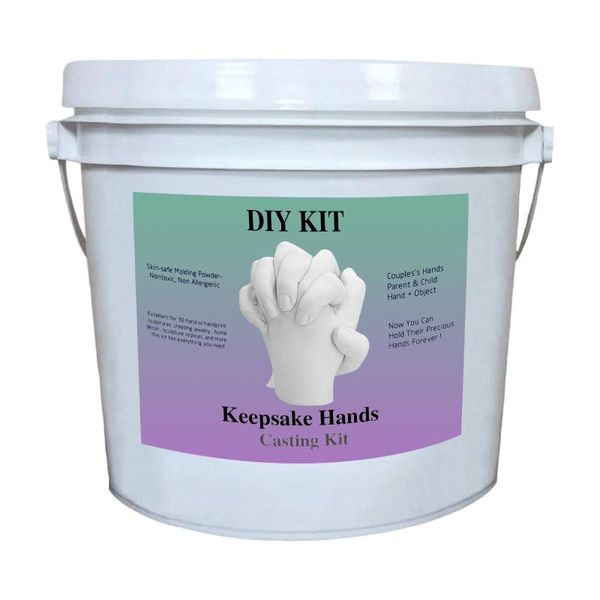decorative objects & figurines keepsake hands casting kit souvenir large creative statue molding hand holding diy plaster for couple friends
decorative objects & figurines keepsake hands casting kit souvenir large creative statue molding hand holding diy plaster for couple friends