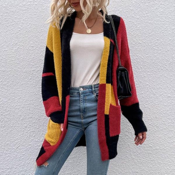 women's jackets in stock womens coat cardigan imitation mink f ur irregular square stitching contrast female outerwear jacket women win, Black;brown
women's jackets in stock womens coat cardigan imitation mink f ur irregular square stitching contrast female outerwear jacket women win, Black;brown