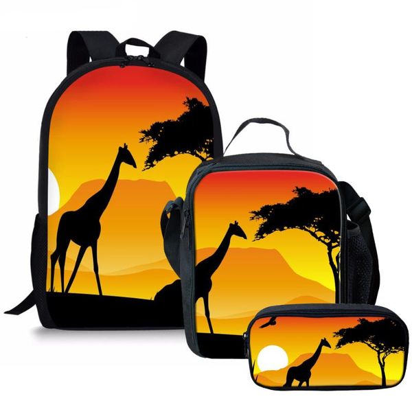 school bags cute giraffe 3d print children backpack boys girl bookbags primary student kids bag set pen schoolbag
school bags cute giraffe 3d print children backpack boys girl bookbags primary student kids bag set pen schoolbag