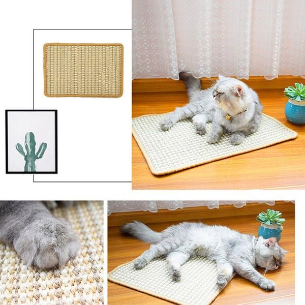 cat beds & furniture pet sofa protector natural sisal pad sleeping bed durable scratching mat home accessories
cat beds & furniture pet sofa protector natural sisal pad sleeping bed durable scratching mat home accessories