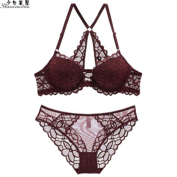 nxy setshaonvmeiwu front button back bra set lace lingerie thin bottom thick small chest gathered lady 1127, Red;black
nxy setshaonvmeiwu front button back bra set lace lingerie thin bottom thick small chest gathered lady 1127, Red;black