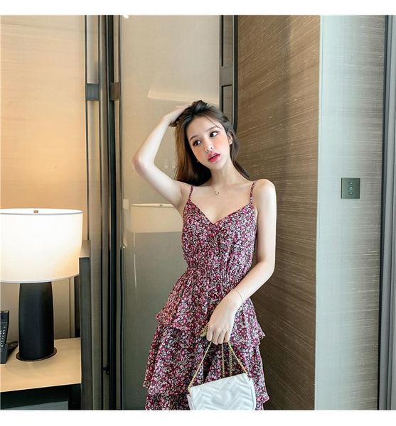 casual dresses women's dress french platycodon cake super fairy chiffon floral long, Black;gray
casual dresses women's dress french platycodon cake super fairy chiffon floral long, Black;gray