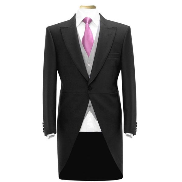 men's suits & blazers custom made to measure black tailcoats with grey vest or waistcoat,bespoke long tail tuxedo tailcoat,tailored men, White;black
men's suits & blazers custom made to measure black tailcoats with grey vest or waistcoat,bespoke long tail tuxedo tailcoat,tailored men, White;black
