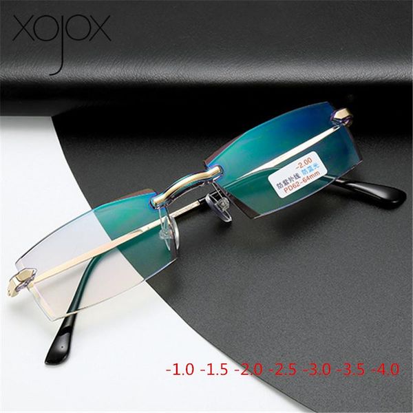 fashion sunglasses frames xojox frameless anti blue light finished myopia glasses business nearsighted eyeglasses shortsighted eyewear -1.0, Black
fashion sunglasses frames xojox frameless anti blue light finished myopia glasses business nearsighted eyeglasses shortsighted eyewear -1.0, Black