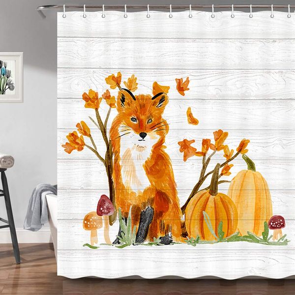 fall thanksgiving shower curtain, autumn fox and pumpkin mushroom on rustic vintage wooden bathroom curtains,
fall thanksgiving shower curtain, autumn fox and pumpkin mushroom on rustic vintage wooden bathroom curtains,