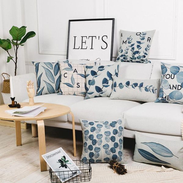 wholesales pillow cover vintage blue leaves plant floral cushion home decorative case 45x45cm/30x50cm cushion/decorative
wholesales pillow cover vintage blue leaves plant floral cushion home decorative case 45x45cm/30x50cm cushion/decorative