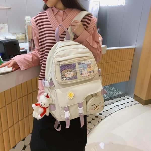 backpack 2021 cute girls women large capacity simple school bags for teens female korean harajuku ladies student bookbag
backpack 2021 cute girls women large capacity simple school bags for teens female korean harajuku ladies student bookbag