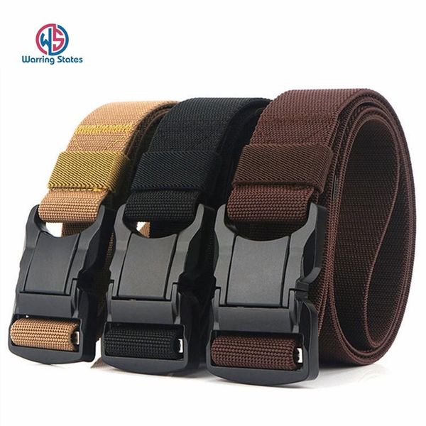 warring states men's nylon tactical belt elastic braided black zinc alloy buckle gifts for men belts, Black;brown
warring states men's nylon tactical belt elastic braided black zinc alloy buckle gifts for men belts, Black;brown