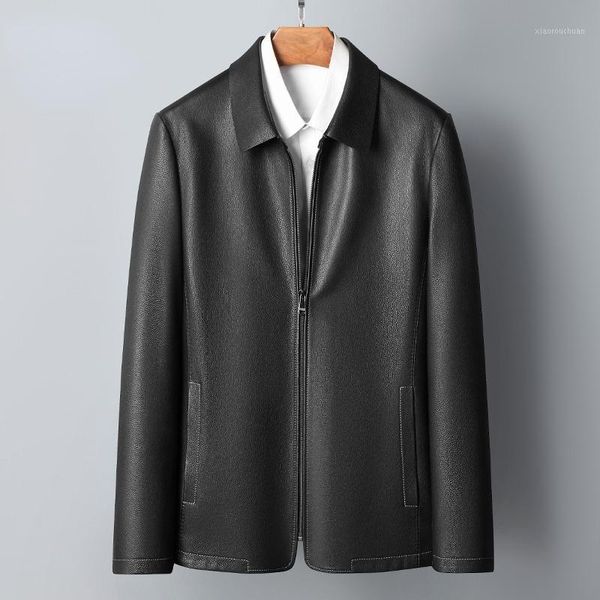 men's leather & faux 2021 100% genuine cowhide jackets male autumn spring black cow man jacket clothing chaquetas hombre gmm502
men's leather & faux 2021 100% genuine cowhide jackets male autumn spring black cow man jacket clothing chaquetas hombre gmm502