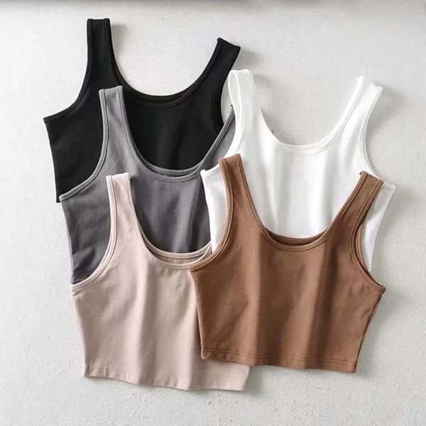 yoga outfit women summer crop sleeveless short cotton u collar knitted bar tank t-shirt vest female
yoga outfit women summer crop sleeveless short cotton u collar knitted bar tank t-shirt vest female