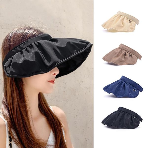 wide brim hats 5color simple foldable lithe girls hat sun beach women summer uv protect travel cap lady female, Blue;gray
wide brim hats 5color simple foldable lithe girls hat sun beach women summer uv protect travel cap lady female, Blue;gray