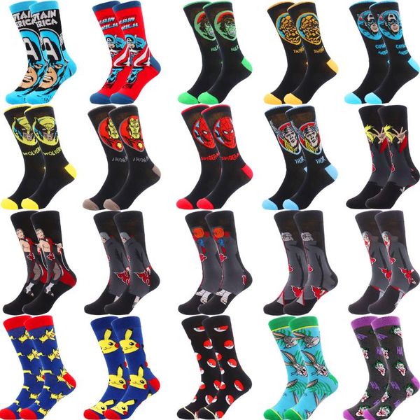 men's socks 2022 s novelty funny cartoon pattern happy female harajuku hip hop combed cotton women, Black
men's socks 2022 s novelty funny cartoon pattern happy female harajuku hip hop combed cotton women, Black