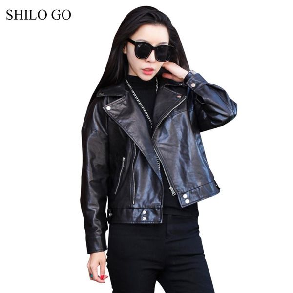 women's jackets shilo go leather jacket womens spring fashion sheepskin genuine coat button lapel collar zipper concise locomotive, Black;brown
women's jackets shilo go leather jacket womens spring fashion sheepskin genuine coat button lapel collar zipper concise locomotive, Black;brown