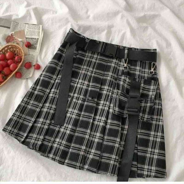 japanese women pleated mini skirt sweet harajuku plaid a-line faldas hip-hop gothic black plaid skirts streetwear casual skirts
japanese women pleated mini skirt sweet harajuku plaid a-line faldas hip-hop gothic black plaid skirts streetwear casual skirts