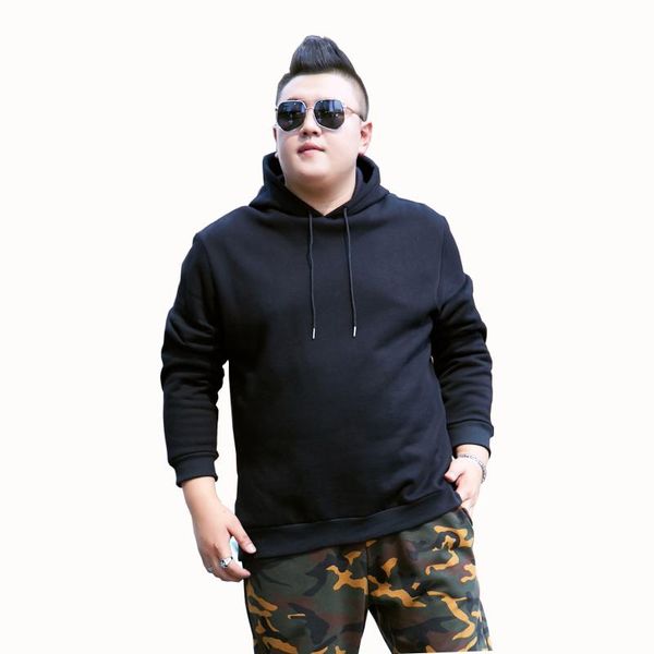 men's hoodies & sweatshirts clothing suits trendy fat plus size hooded sweatshirt solid color, Black
men's hoodies & sweatshirts clothing suits trendy fat plus size hooded sweatshirt solid color, Black