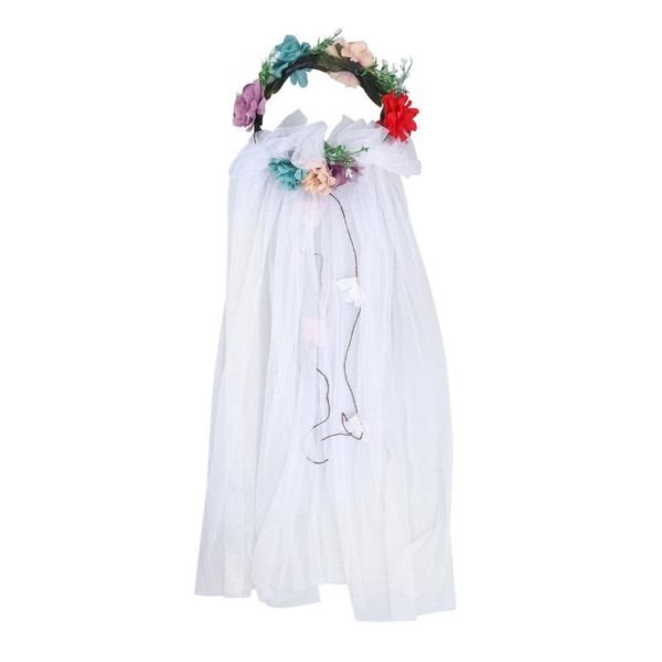 bridal veils 1pc wedding veil with wreath halloween headdress artificial rose hair band for women ladies, Black
bridal veils 1pc wedding veil with wreath halloween headdress artificial rose hair band for women ladies, Black