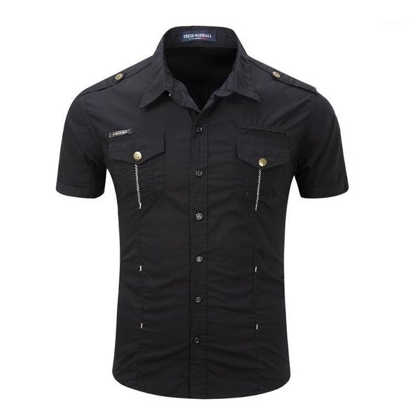 men's casual shirts short-sleeved shirt with zipper pocket solid color single breasted pockets turn-down collar summer clothes male, White;black
men's casual shirts short-sleeved shirt with zipper pocket solid color single breasted pockets turn-down collar summer clothes male, White;black