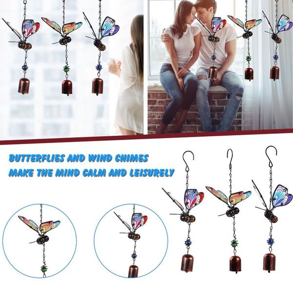 decorative objects & figurines 2pc three-dimensional butterfly iron crafts wind chimes creative metal glass pain outdoor garden decor fashio
decorative objects & figurines 2pc three-dimensional butterfly iron crafts wind chimes creative metal glass pain outdoor garden decor fashio