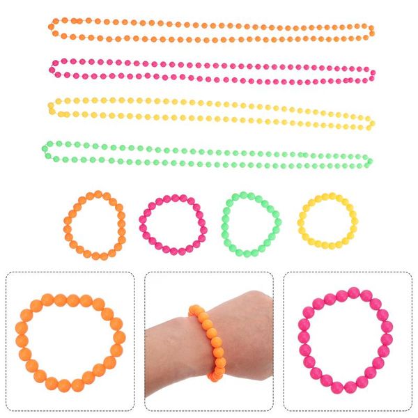 pendant necklaces 1set of colorful bracelet and necklace set beaded jewelries, Silver
pendant necklaces 1set of colorful bracelet and necklace set beaded jewelries, Silver