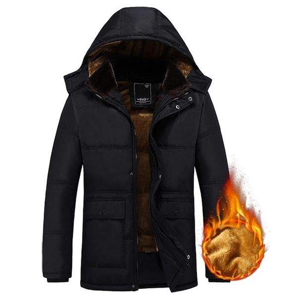 men's jackets middle-aged and elderly cotton padded clothes plush thickened jacket dad's hooded, Black;brown
men's jackets middle-aged and elderly cotton padded clothes plush thickened jacket dad's hooded, Black;brown