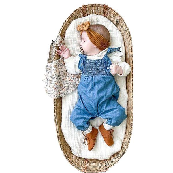 kids clothing sets girls outfits baby clothes children fall children's long-sleeved lace t-shirt denim ruffled lotus leaf side strap ju, White
kids clothing sets girls outfits baby clothes children fall children's long-sleeved lace t-shirt denim ruffled lotus leaf side strap ju, White