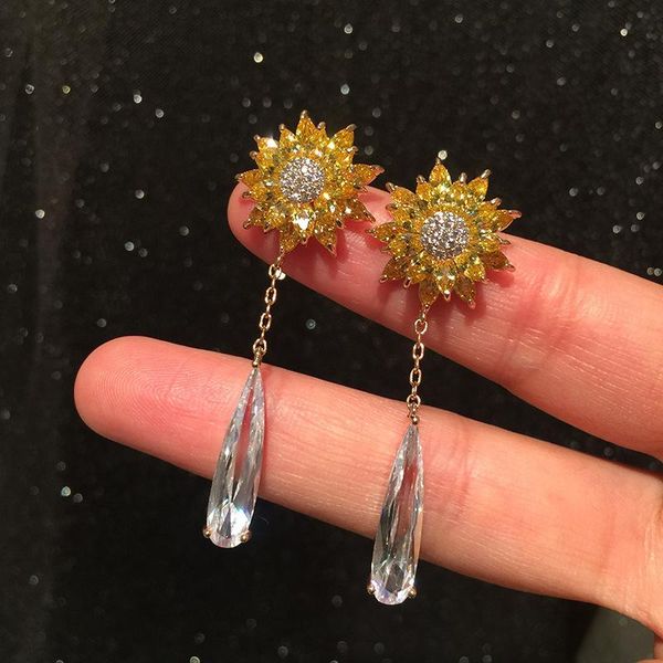 dangle & chandelier small flower daisy earrings female super sweet fairy temperament elegant fresh luxury micro inlaid long tassel drop, Silver
dangle & chandelier small flower daisy earrings female super sweet fairy temperament elegant fresh luxury micro inlaid long tassel drop, Silver