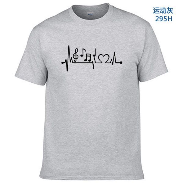 men's t-shirts 100% cotton funny music heartbeat print men tshirt casual short sleeve t shirt o-neck summer t-shirt male shirts, White;black
men's t-shirts 100% cotton funny music heartbeat print men tshirt casual short sleeve t shirt o-neck summer t-shirt male shirts, White;black