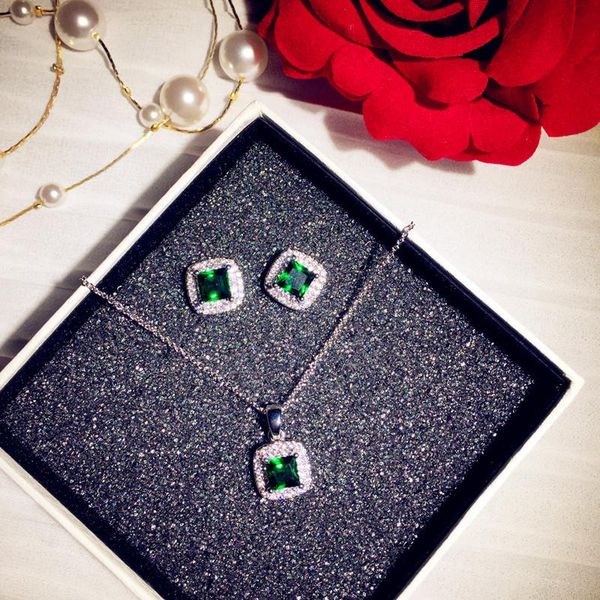 jewelry sets for women vintage emerald stud earrings necklace pendant set temperament cubic zirconia square fine bracelet, &, Black
jewelry sets for women vintage emerald stud earrings necklace pendant set temperament cubic zirconia square fine bracelet, &, Black