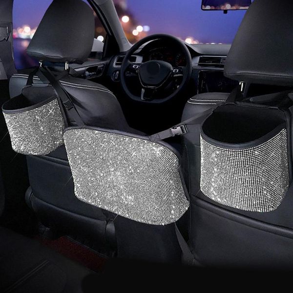 car organizer bling rhinestone seat compartment storage bag shiny hanging seatback pocket interior accessories
car organizer bling rhinestone seat compartment storage bag shiny hanging seatback pocket interior accessories