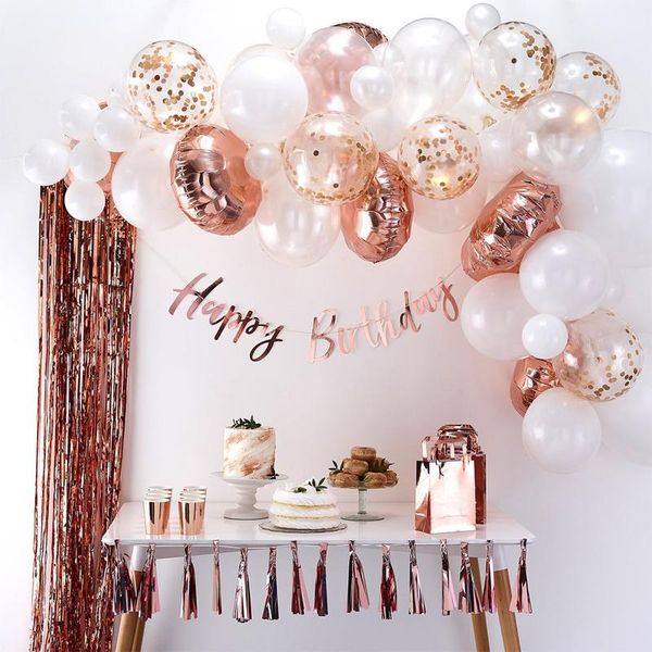 party decoration 64pcs/set rose gold balloon garland kit wedding baby shower birthday decorations backdrop arche ballon decor
party decoration 64pcs/set rose gold balloon garland kit wedding baby shower birthday decorations backdrop arche ballon decor