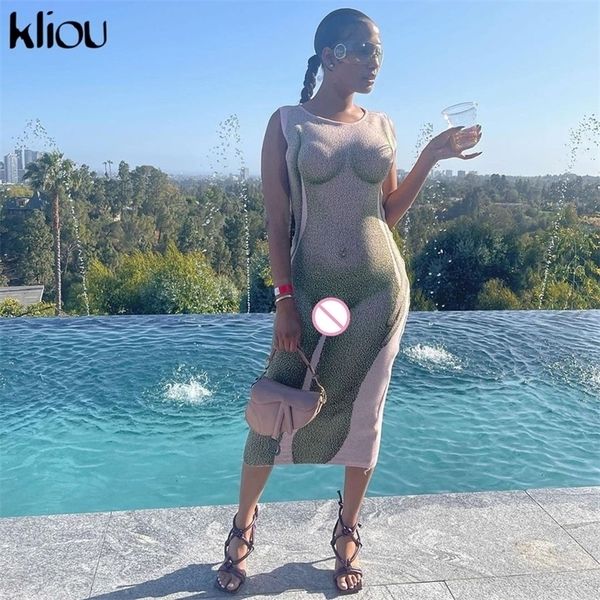 kliou body print maxi dress for women unique aesthetic straight skirt sleeveless party midnight clubwear female clothing 220311, Black;gray
kliou body print maxi dress for women unique aesthetic straight skirt sleeveless party midnight clubwear female clothing 220311, Black;gray
