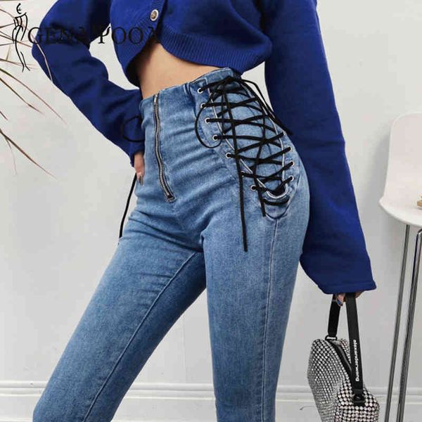 genayooa lace up jeans high waist stretch skinny denim pants for women slim streetwear ladies jean trousers korean style 210417, Blue
genayooa lace up jeans high waist stretch skinny denim pants for women slim streetwear ladies jean trousers korean style 210417, Blue