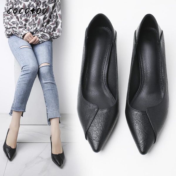 dress shoes soft bottom comfortable work women black pointed toe stilettos professional high heel two spring and autumn
dress shoes soft bottom comfortable work women black pointed toe stilettos professional high heel two spring and autumn