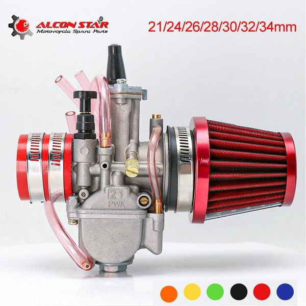 alconstar- pwk 21 24 26 28 30 32 34mm motorcycle carburetor carb with air filter atv buggy quad dirt bike fit 2t 4t jog dio fuel system
alconstar- pwk 21 24 26 28 30 32 34mm motorcycle carburetor carb with air filter atv buggy quad dirt bike fit 2t 4t jog dio fuel system