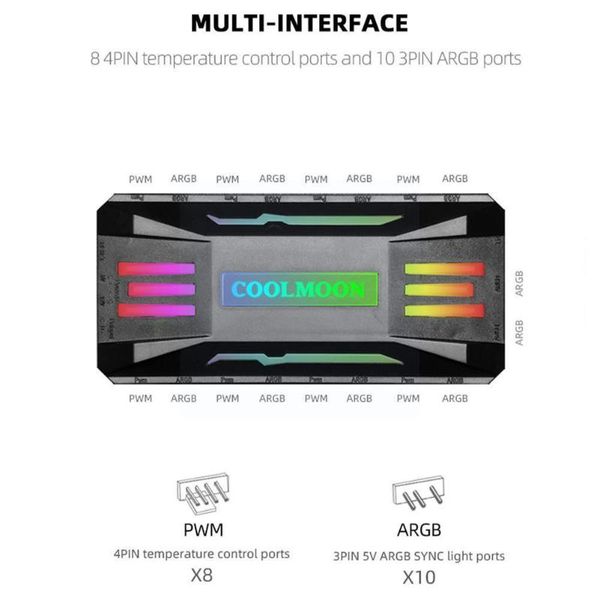 lapcooling pads rgb remote controller 4pin pwm 5v 3pin argb household intelligent computer fan control accessories g3s6
lapcooling pads rgb remote controller 4pin pwm 5v 3pin argb household intelligent computer fan control accessories g3s6