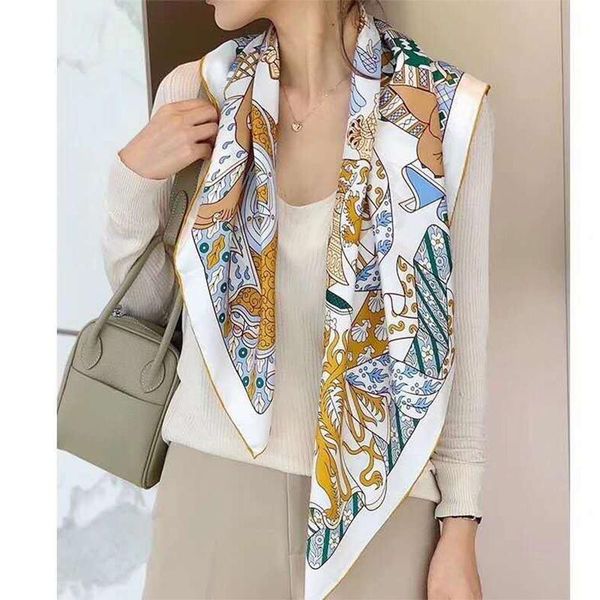 scarves 100% twill silk scarf shawl women 90 soft real elegant big square spring autumn bandana gift, Blue;gray
scarves 100% twill silk scarf shawl women 90 soft real elegant big square spring autumn bandana gift, Blue;gray