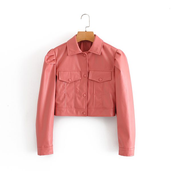 pink clothing long sleeve women jackets outerwear coats early autumn women's fashion with slim short turn-over collar pocket, Black;brown
pink clothing long sleeve women jackets outerwear coats early autumn women's fashion with slim short turn-over collar pocket, Black;brown