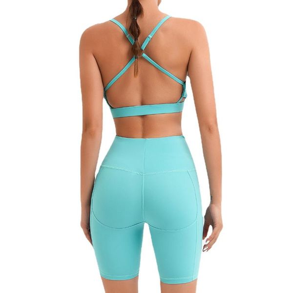 yoga outfit backless shorts set for gym workout clothes women sportwear sport woman fitness suit active wear 2021
yoga outfit backless shorts set for gym workout clothes women sportwear sport woman fitness suit active wear 2021
