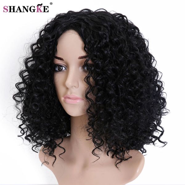 shangke hair afro kinky wig curly synthetic wigs for women heat resistant female wigs women natural looking african wigs, Black
shangke hair afro kinky wig curly synthetic wigs for women heat resistant female wigs women natural looking african wigs, Black