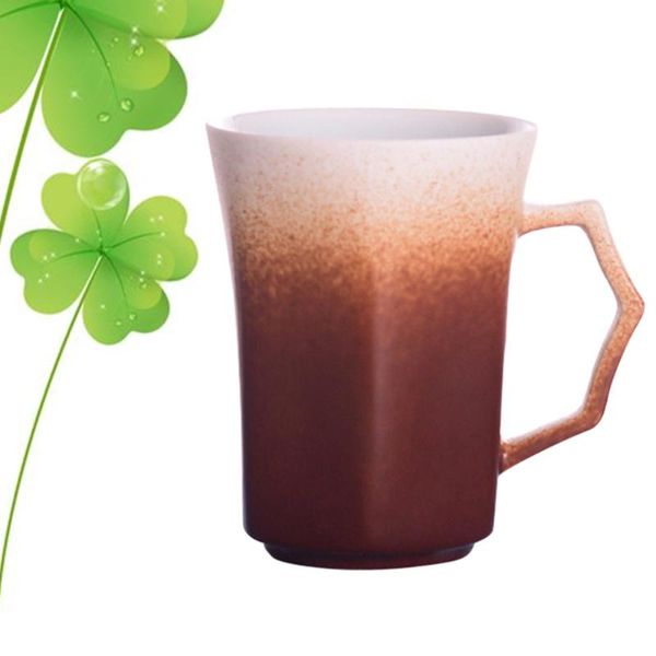 mugs vintage ceramic mug hexagonal gradient effect drinking cup for coffee latte cappuccino milk tea (brown,301-400ml)
mugs vintage ceramic mug hexagonal gradient effect drinking cup for coffee latte cappuccino milk tea (brown,301-400ml)