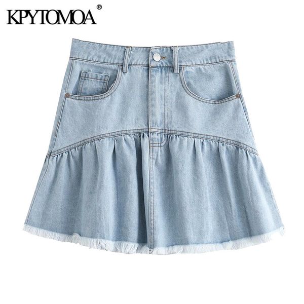 women sweet fashion frayed tassel patchwork denim mini skirt vintage high waist zipper female skirts faldas mujer 210416, Black
women sweet fashion frayed tassel patchwork denim mini skirt vintage high waist zipper female skirts faldas mujer 210416, Black