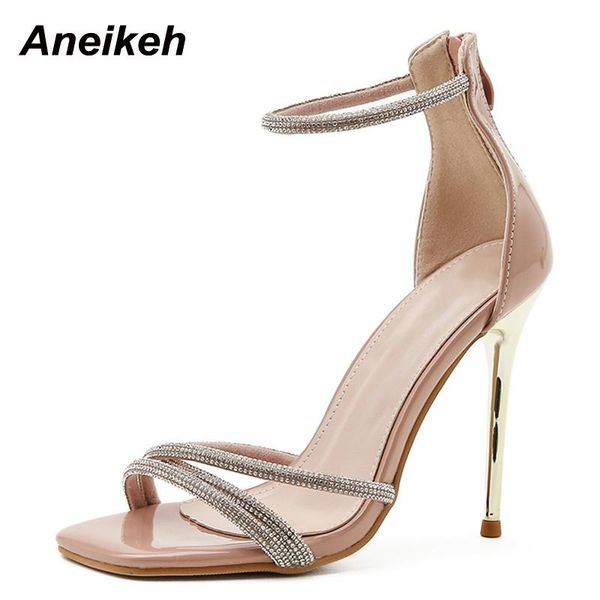 sandals aneikeh 2021 solid fashion square open toe cover heel zipper shallow women shoes ankle pu crystal bordered zapatos de mujer, Black
sandals aneikeh 2021 solid fashion square open toe cover heel zipper shallow women shoes ankle pu crystal bordered zapatos de mujer, Black