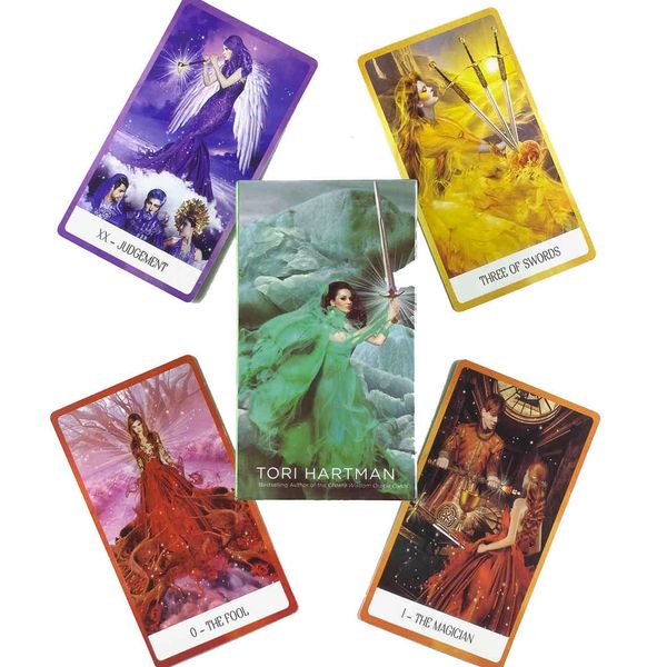 the chakra wisdom tarot deck leisure party table game fortune-telling prophecy oracles cards with guide book
the chakra wisdom tarot deck leisure party table game fortune-telling prophecy oracles cards with guide book