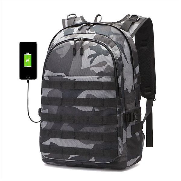 pubg backpack men schoolbag mochila battlefield infantry pack camouflage travel canvas usb charging jack back knapsack male
pubg backpack men schoolbag mochila battlefield infantry pack camouflage travel canvas usb charging jack back knapsack male